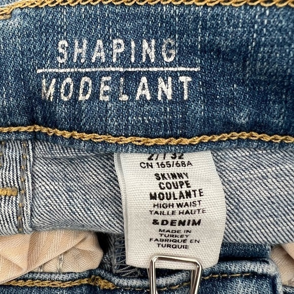 H&M &denim Skinny High Waist Shaping Jeans Size 27 Women’s - Picture 4 of 6